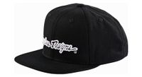 gorra troy lee designs 9fifty signature negra blanca