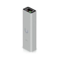 adaptador de red ubiquiti uacc-adapter-rj45-usbc-5ge usb-c a rj45 5gbe compacto