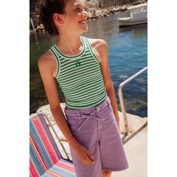Le Temps des Cerises Camiseta tirantes Camiseta sin mangas MARABIGI para niña
