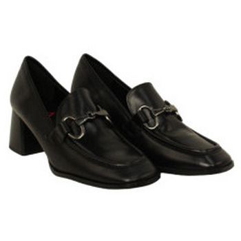 Lolas Deportivas Moda mocasin con tacon 5 cm y estribo fabicado en españa para mujer