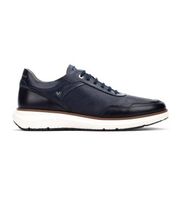 martinelli para hombre c025-2992zy zapatillas de piel canterbury marino 44 plano cordones casual