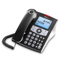 spc elegance id telefono fijo negro