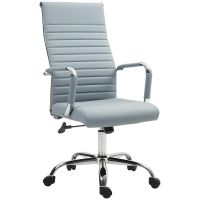 silla de escritorio ergonomica giratoria welltin gris claro 120 kg