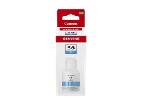 botella de tinta - canon gi-56c 14000 paginas impresion cian