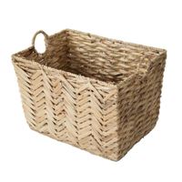 cesta alta de jacinto de agua - a 37 cm