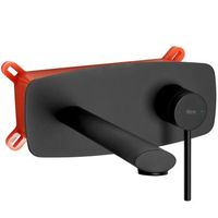 grifo de lavabo empotrado oculto rea oval black  box