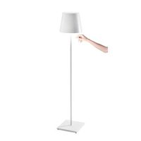 lampara led poldina pro xxl blanca recargable y regulable 150cm con bateria hasta 12 horas
