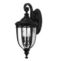 aplique de pared de exterior english bridle l 3 luces