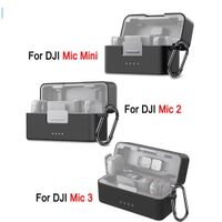 funda protectora de silicona para microfono inalambrico dji mic 3  mic 2  mic mini suave al tacto a prueba de aranazos y polvo