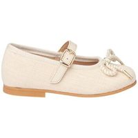 angelitos bailarinas 1557 bailarina lino hebilla beige para nina