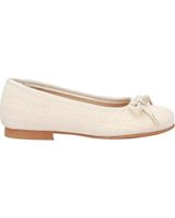de angelitos bailarinas 1568 bailarina lazo lino ceremonia beige