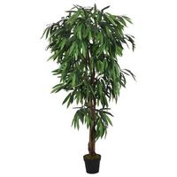 arbol de mango artificial con 450 hojas verde 120 cm vidaxl