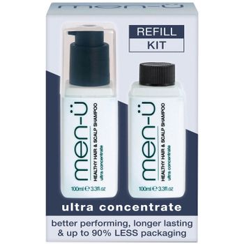 men-ü Healthy Hair & Scalp Shampoo Refill Kit 2 x 100ml