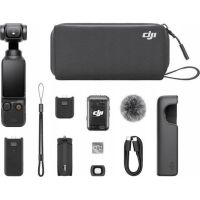 camara dji osmo pocket 3 creator combo 4k120 fps negro