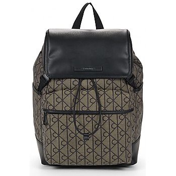 Calvin Klein Jeans Mochila MIXED EMBLEM AOP FLAP BACKPACK para hombre