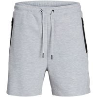 jack  jones short nino 12274667 jpstgordon jjfusion sweat shorts n jnr light grey mela para nino