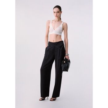 Liu Jo Pantalones Pantalones con detalle lingerie para mujer
