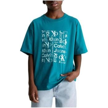 Calvin Klein Jeans Camiseta IB0IB02106-LEI para niño