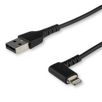 startech cable lightning a usb en angulo acodado 2m negro
