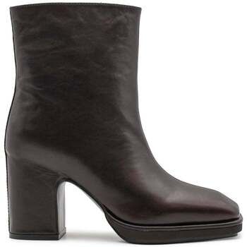 PALOMA BARCELÓ Botines ARYA NAPPALUX BURGUNDY para mujer