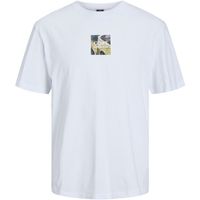 jack  jones camiseta 12253423 jcoedition berlin tee ss crew neck cloud dancer para hombre
