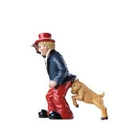 gilde figura decorativa payaso la emboscada h 14 cm