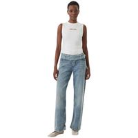 tommy jeans camiseta camiseta slim logo mujer para mujer