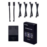 controlador lian li uni fan sl-infinity l-connect 3 negro para sl-v2