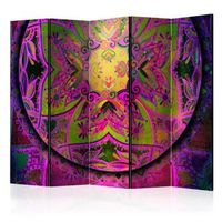 biombo - mandala pink expression ii 225x172 cm
