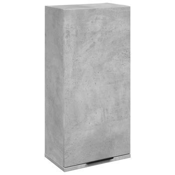 Armario De Baño | Mueble De Baño De Pared Gris Hormigón 32x20x67 Cm