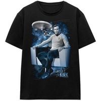 star trek tops y camisetas captains chair para mujer