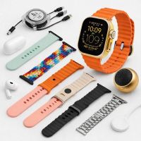klack h92 ultra3 bluetooth 23 infinite display dorado 7 correas auriculares altavoz