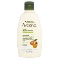 aveeno daily moisturising yogurt body wash with apricot  honey