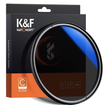 Filtro polarizador circular K&F Concept Classic Series Slim MC-CPL 62mm multicapa