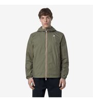 k-way para hombre k2124ew chaqueta jake plus 2 reversible verde xxl casual nylon manga larga