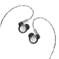 artti t10 pro nuevo controlador plano de 142mm auriculares intrauditivos hifi con graves texturizados monitores iems con cable conector de clavija 2 en 1 de 078mm y 2 pines