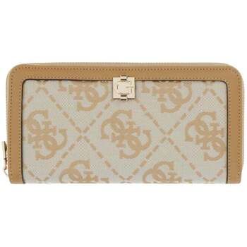 Guess Cartera Cartera Audrey Grand Monogramme Beige Logo para mujer