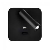 aplique de pared led giotto ii 3w