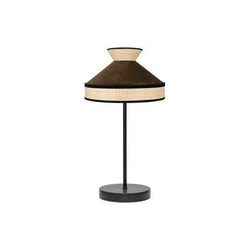 FABRILAMP Sobremesa con acabado en marron modelo Fabrizio