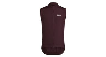 Chaleco rapha core hombre marron blanco