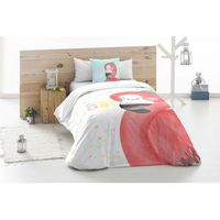 funda nordica infantil flamin-go 140x200 100 algodon incluye funda de almohada
