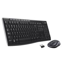 logitech mk270 combo teclado y raton inalambrico para windows raton compacto 8 teclas multimedia