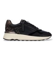carmela para mujer 16422104-negro zapatillas de piel 164221 negro 37 3 a 5cm cremallera casual