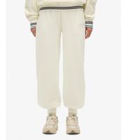 superdry para mujer w7011221a pantalon jogger country club cuff blanco roto s casual algodon