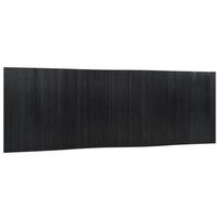 biombo divisor de bambu negro ancho 600 cm alto 165 cm vidaxl