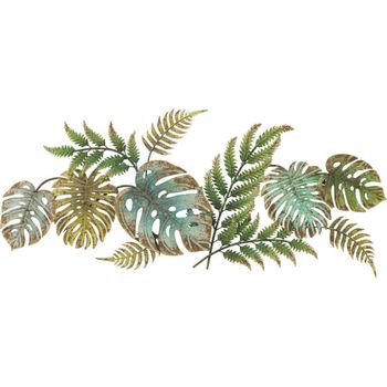 Perchero pared jungle party colore