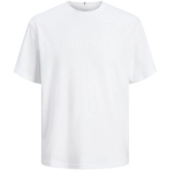 Jack & Jones Camiseta 12262494 JORFREDERIKSBERG TEE SS CREW NECK NOOS BRIGHT WHITE para hombre