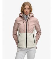 superdry para mujer w5012070a chaqueta colourblock trekker rosa xl casual outdoor poliester reciclado