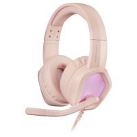 mars gaming mh320p auriculares gaming rgb rosa