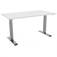 celexon proffesional eadjust-58123 escritorio electrico elevable regulable 175x75cm blancogris